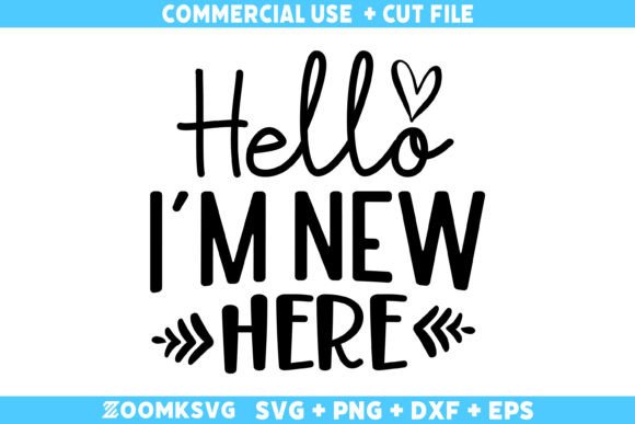 Hello I'm New Here SVG Review for Embroidery Projects