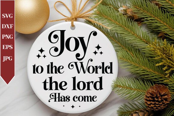 Joy to the World the Lord Has Come SVG