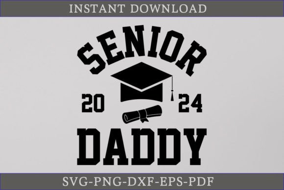 Senior Daddy 2024 Graduate Shirt SVG: A Designer's Take