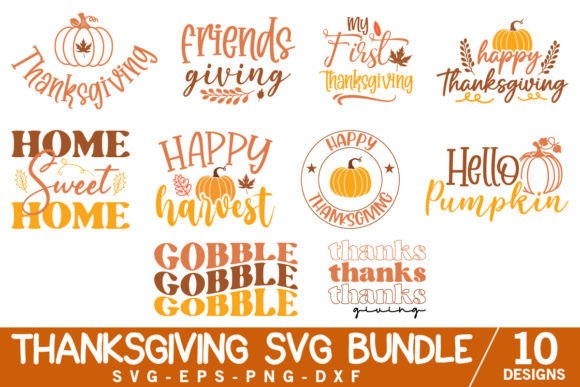 Thanksgiving SVG Quotes Bundle