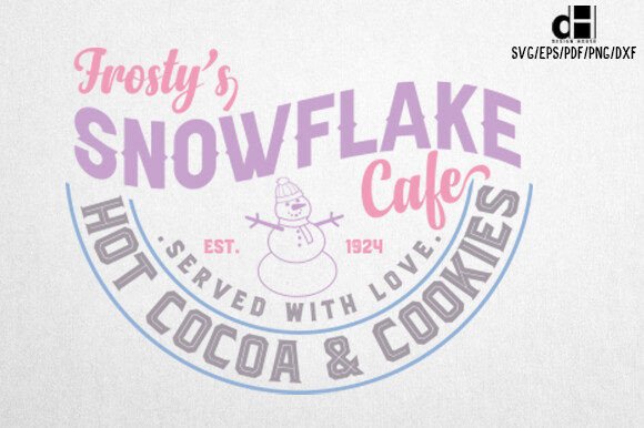 Winter Quotes SVG Snowflake Cafe DESIGN