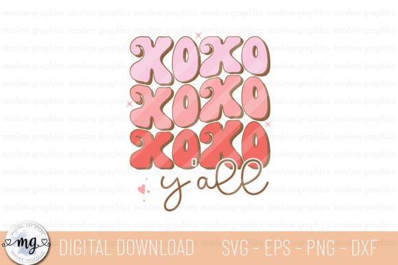 Xoxo Y all – Retro Valentine SVG: A Designer’s Hands-On Review
